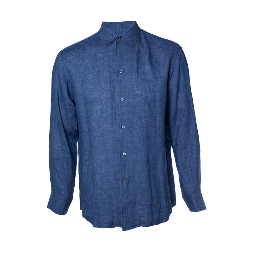 Brioni, Blue linen shirt